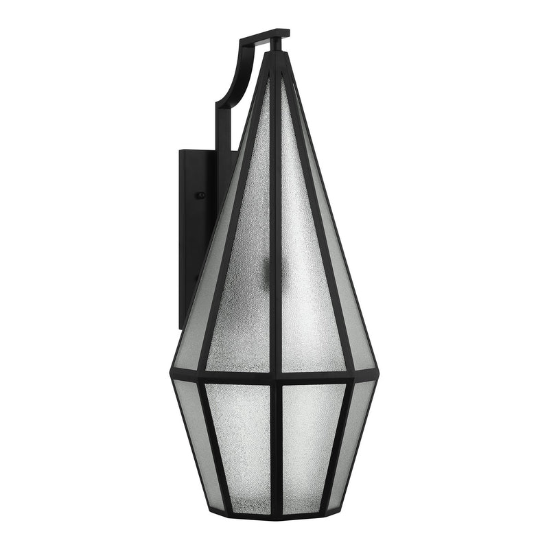 Savoy House 5-708-BK One Light Outdoor Wall Lantern, Matte Black (2)