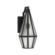 Savoy House 5-709-BK One Light Outdoor Wall Lantern, Matte Black (2)