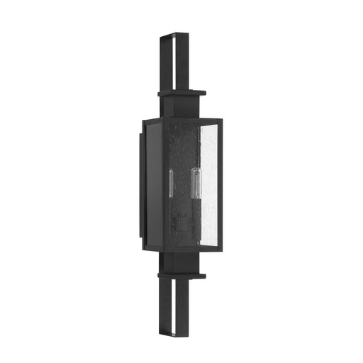 Savoy House 5-826-BK Two Light Outdoor Wall Lantern, Matte Black (2)