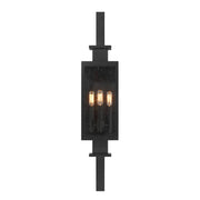 Savoy House 5-829-BK Three Light Outdoor Wall Lantern, Matte Black (3)