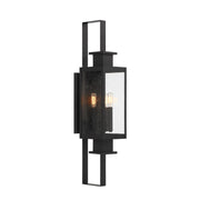 Savoy House 5-829-BK Three Light Outdoor Wall Lantern, Matte Black (4)