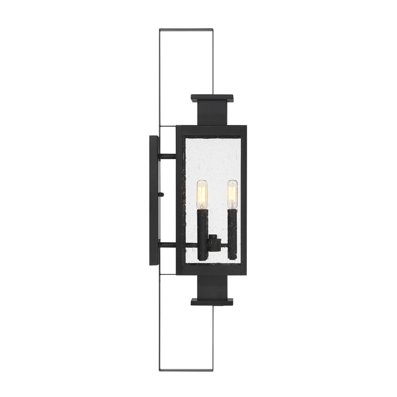 Savoy House 5-829-BK Three Light Outdoor Wall Lantern, Matte Black (5)