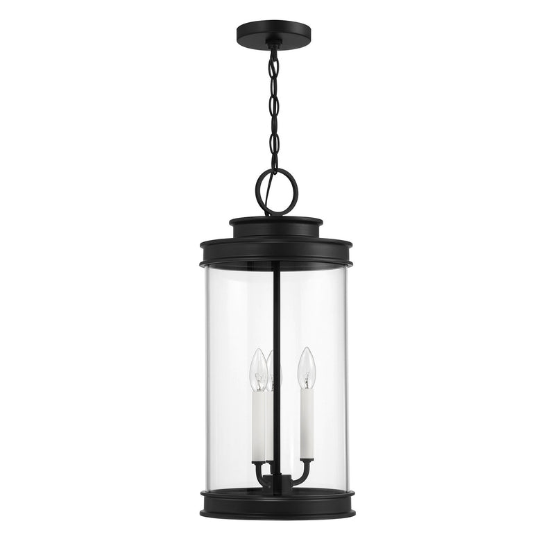 Savoy House 5-901-BK Three Light Outdoor Hanging Lantern, Matte Black (2)