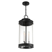 Savoy House 5-901-BK Three Light Outdoor Hanging Lantern, Matte Black (5)