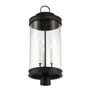 Savoy House 5-902-BK Three Light Outdoor Post Lantern, Matte Black (3)