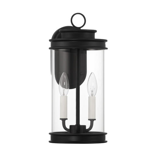 Savoy House 5-904-BK Two Light Outdoor Wall Lantern, Matte Black (2)