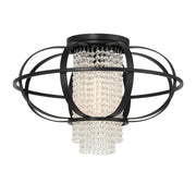 Savoy House 6-5218-1-89 One Light Flush Mount, Matte Black (3)
