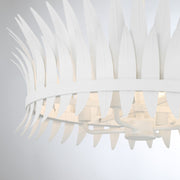 Savoy House 6-7900-4-83 Four Light Semi-Flush Mount, Bisque White (5)