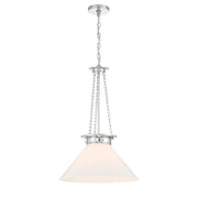 Savoy House 7-1011-1-109 One Light Pendant, Polished Nickel (5)