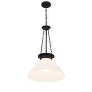 Savoy House 7-1011-1-89 One Light Pendant, Matte Black (4)