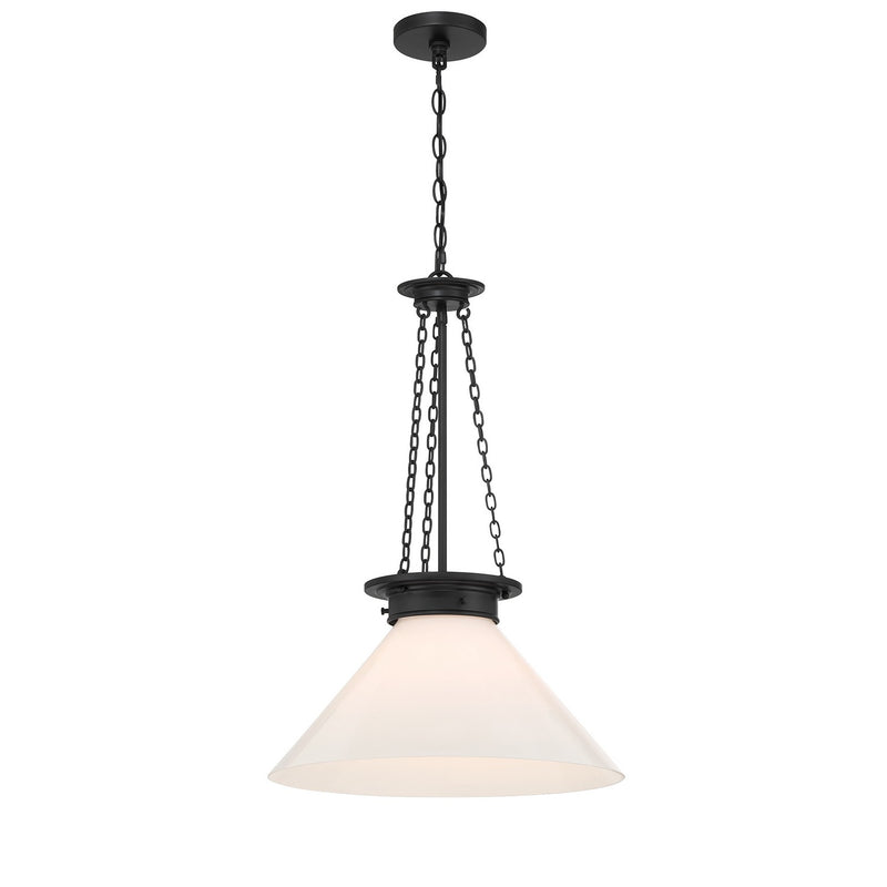 Savoy House 7-1011-1-89 One Light Pendant, Matte Black (5)