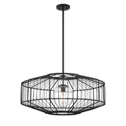 Savoy House 7-1429-1-89 One Light Pendant, Matte Black (3)