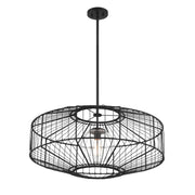Savoy House 7-1429-1-89 One Light Pendant, Matte Black (4)
