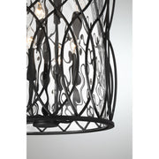 Savoy House 7-2004-8-89 Eight Light Pendant, Matte Black (5)