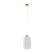 Savoy House 7-3171-1-322 One Light Pendant, Warm Brass (2)