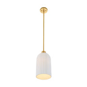 Savoy House 7-3171-1-322 One Light Pendant, Warm Brass (4)