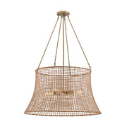Savoy House 7-6192-4-171 Four Light Outdoor Chandelier, Burnished Brass (4)