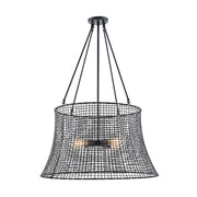 Savoy House 7-6192-4-89 Four Light Outdoor Chandelier, Matte Black (3)