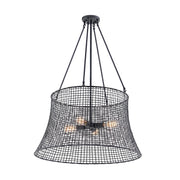 Savoy House 7-6192-4-89 Four Light Outdoor Chandelier, Matte Black (5)