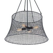 Savoy House 7-6192-4-89 Four Light Outdoor Chandelier, Matte Black (6)