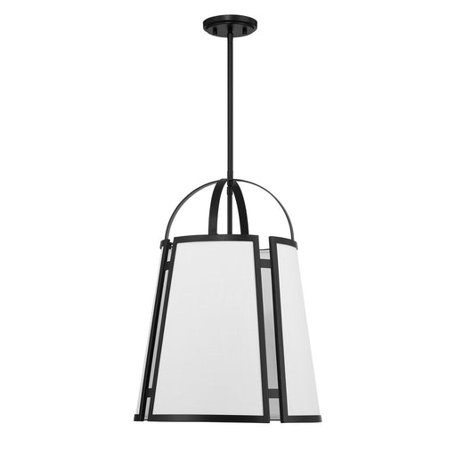 Savoy House 7-6304-4-89 Four Light Pendant, Matte Black (2)