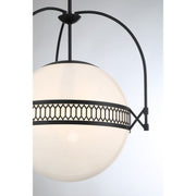 Savoy House 7-6407-3-89 Three Light Pendant, Matte Black (6)