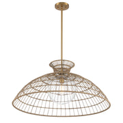 Savoy House 7-6427-1-322 One Light Pendant, Warm Brass (4)