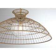 Savoy House 7-6427-1-322 One Light Pendant, Warm Brass (5)
