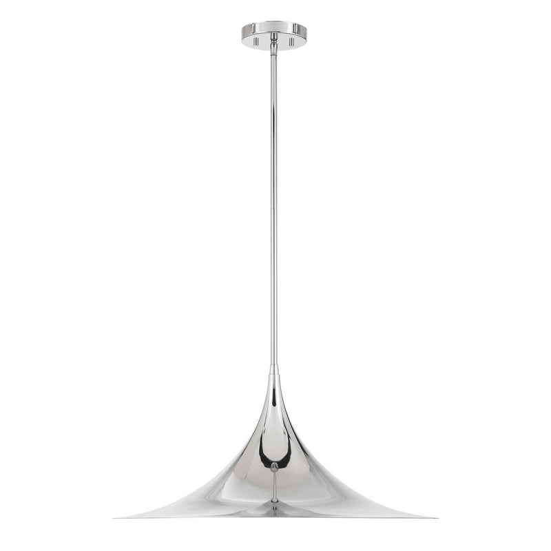Savoy House 7-7639-1-11 One Light Pendant, Polished Chrome (3)