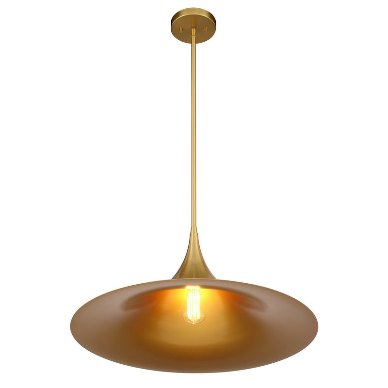 Savoy House 7-7639-1-322 One Light Pendant, Warm Brass (4)