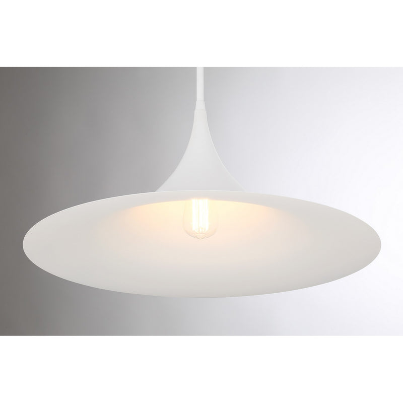 Savoy House 7-7639-1-83 One Light Pendant, Bisque White (5)