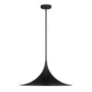 Savoy House 7-7639-1-89 One Light Pendant, Matte Black (3)