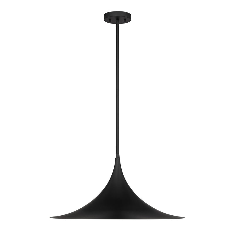 Savoy House 7-7639-1-89 One Light Pendant, Matte Black (3)