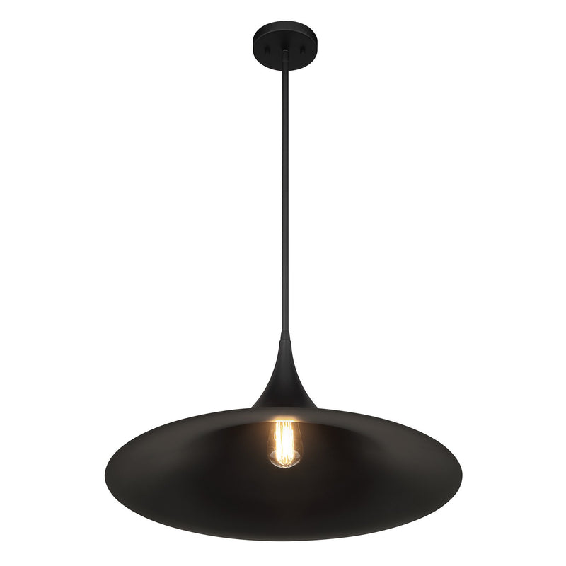 Savoy House 7-7639-1-89 One Light Pendant, Matte Black (4)