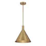 Savoy House 7-8001-1-127 One Light Pendant, Noble Brass (2)