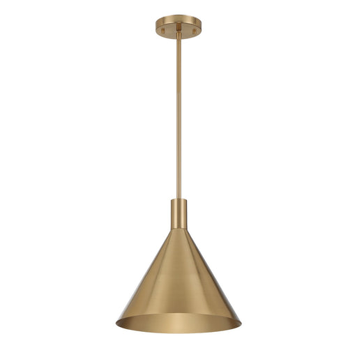 Savoy House 7-8001-1-127 One Light Pendant, Noble Brass (2)