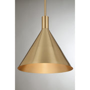 Savoy House 7-8001-1-127 One Light Pendant, Noble Brass (5)