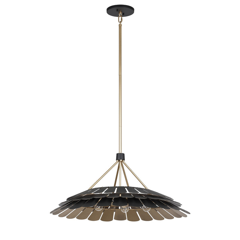 Savoy House 7-9012-6-58 Six Light Pendant, Midnight (2)