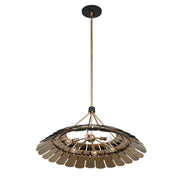Savoy House 7-9012-6-58 Six Light Pendant, Midnight (4)