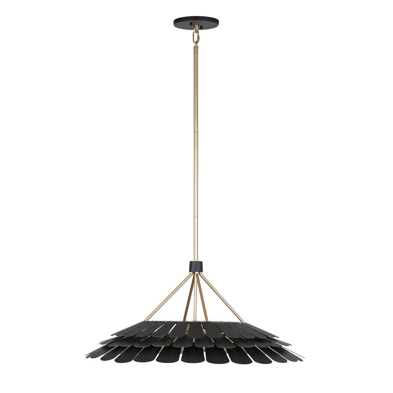 Savoy House 7-9012-6-58 Six Light Pendant, Midnight (5)