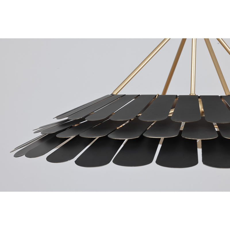 Savoy House 7-9012-6-58 Six Light Pendant, Midnight (6)
