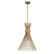Savoy House 7-9602-1-171 One Light Pendant, Burnished Brass (3)