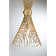 Savoy House 7-9602-1-171 One Light Pendant, Burnished Brass (5)