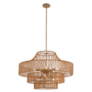 Savoy House 7-9906-8-171 Eight Light Outdoor Chandelier, Burnished Brass (3)