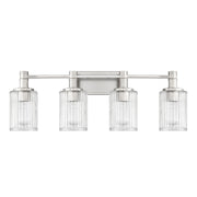 Savoy House 8-1102-4-146 Four Light Bathroom Vanity, Silver/Polished Nickel (2)