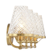 Savoy House 8-3596-4-322 Four Light Bathroom Vanity, Warm Brass (5)