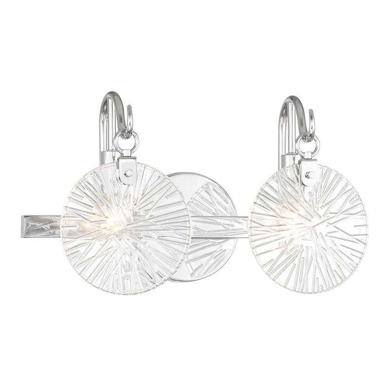 Savoy House 8-3981-2-11 Two Light Bathroom Vanity, Polished Chrome (3)