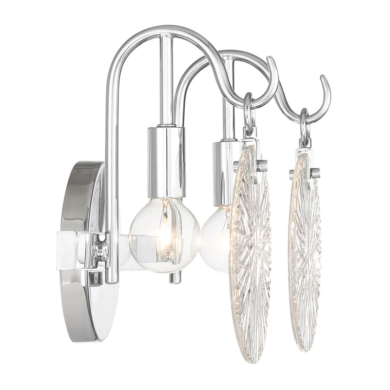 Savoy House 8-3981-2-11 Two Light Bathroom Vanity, Polished Chrome (5)