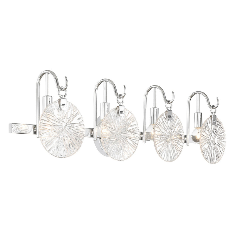 Savoy House 8-3981-4-11 Four Light Bathroom Vanity, Polished Chrome (4)