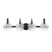 Savoy House 8-3981-4-BK Four Light Bathroom Vanity, Matte Black (2)